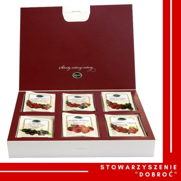 Zestaw herbatek żurawinowych