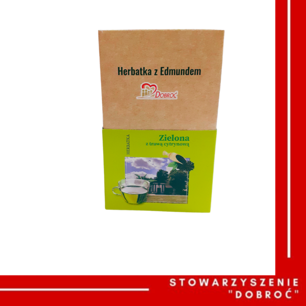 Herbata zielona z trawą cytrynową