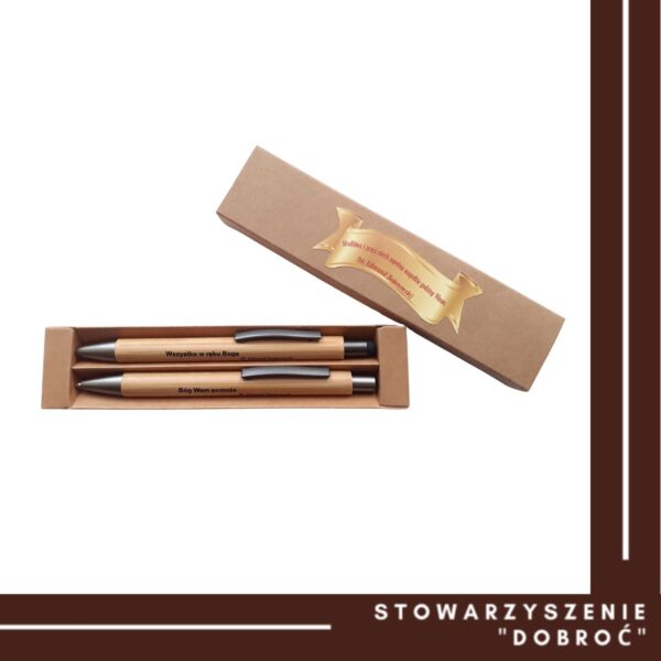 Zestaw długopis i ołówek