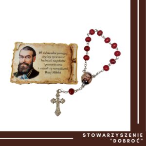 Magnes z różańcem