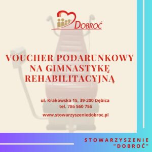Voucher na gimnastykę rehabilitacyjną